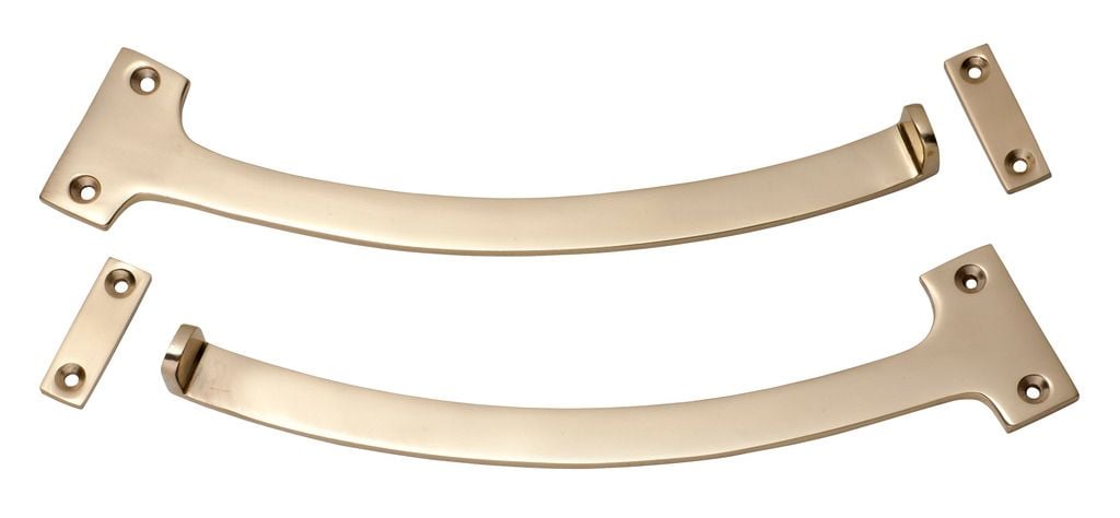 Fanlight Stop (Pair) Polished Brass1783