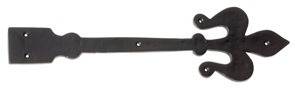 Decorative Faux Hinge Matt Black1850