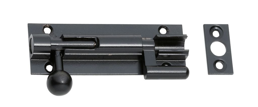 Barrel Bolt - Offset Matt Black1944