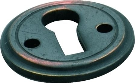 Round Escutcheon Antique Copper3828