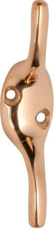 Cleat Hook Polished Brass3965