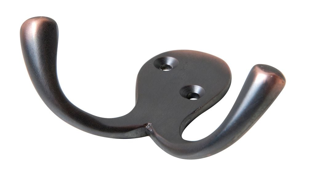 Double Robe Hook Antique Copper4041