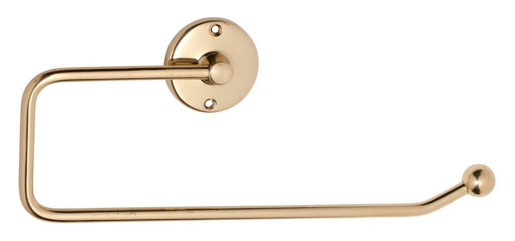 Hand Towel Holder Polished Brass4853
