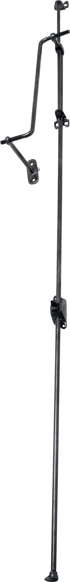 Fanlight Window Operator Matt Black1091