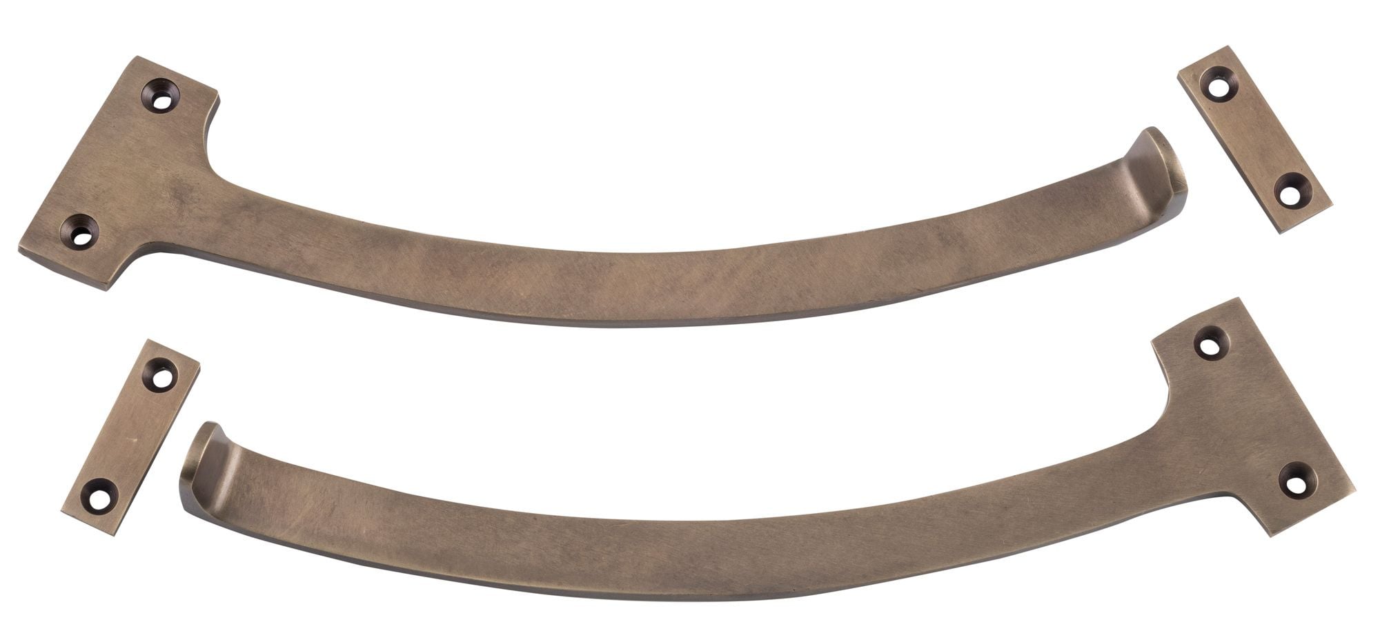 Fanlight Stop Antique Brass (Pair)1161