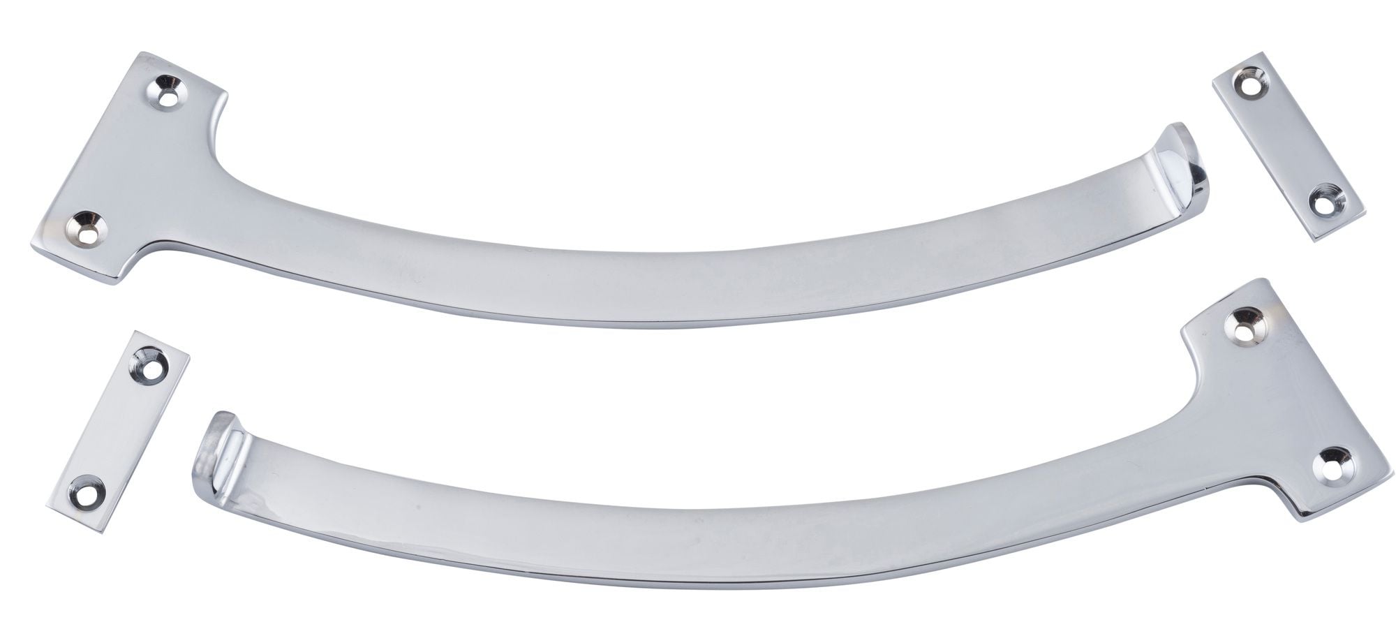 Fanlight Stop Chrome (Pair)1200