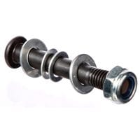 Rotacaster bolt assembly for Rotacaster omni-wheels