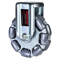 Rotacaster double omni-wheel with mount