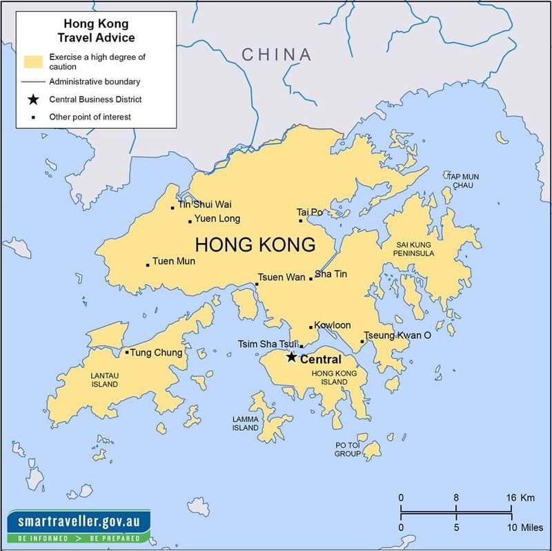 Protests in Hong Kong