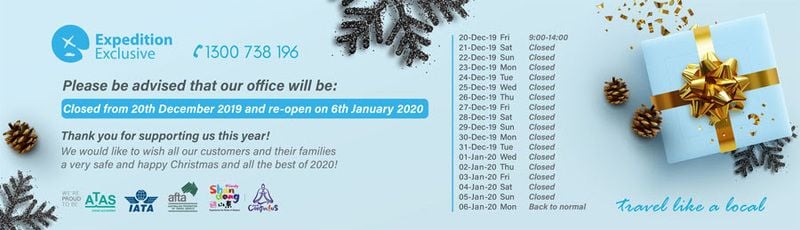 Holiday Closure Notice