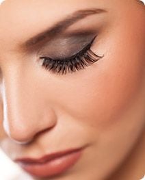 long, fake eye lashes, female Salon Secrets