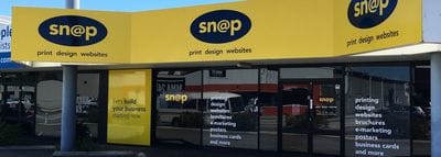B2B Service Franchise Opportunity Snap Print Design Web