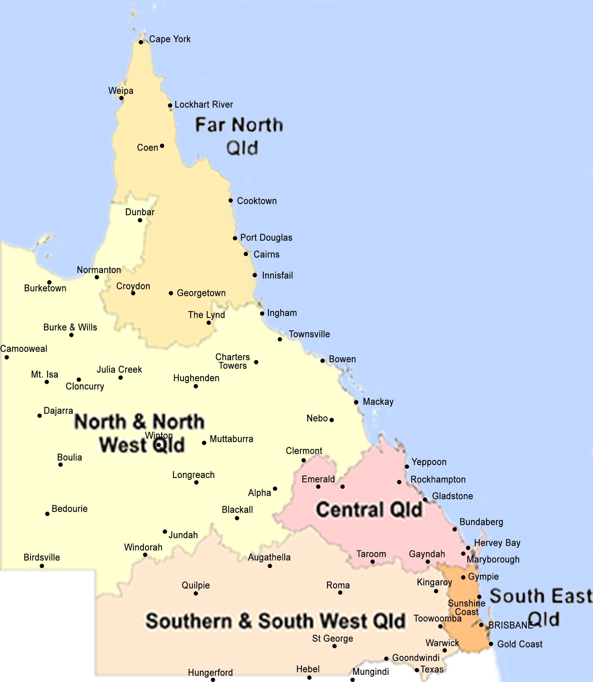 Qld Lga Map   QLD Area Map   Copy 