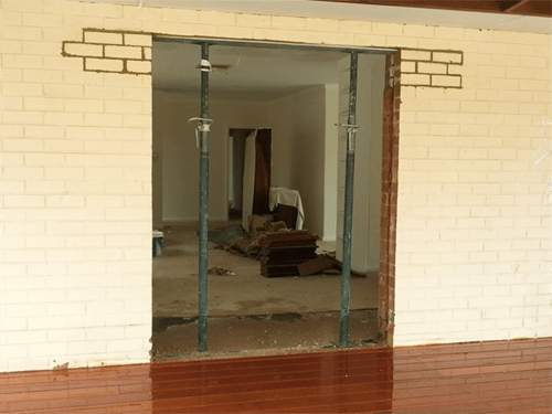 At Infinity Projex wall removal is our speciality