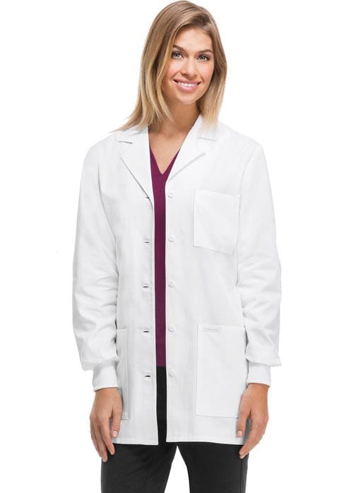 Lab Coat Cherokee Knit Cuffs