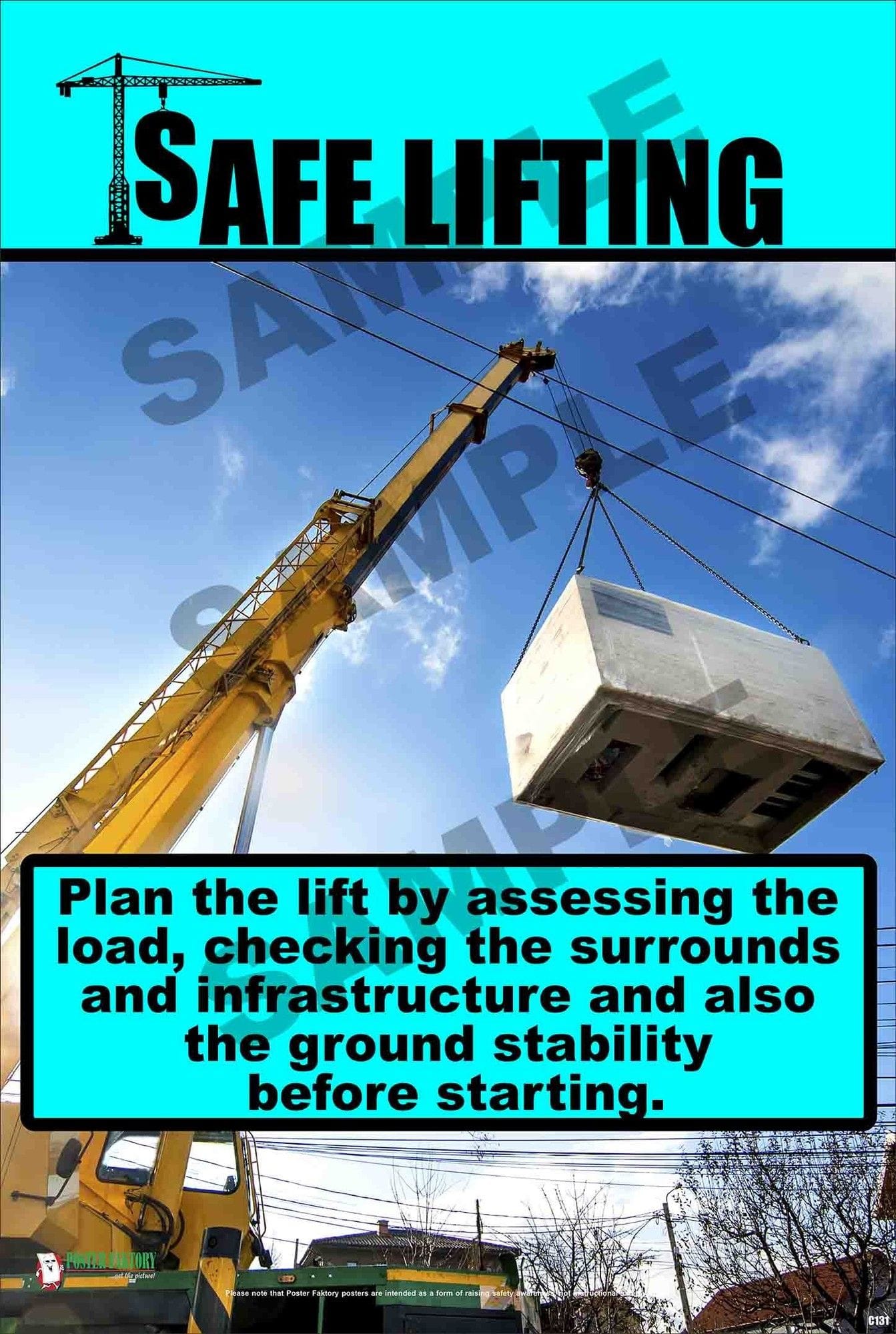 crane lift safety plan
