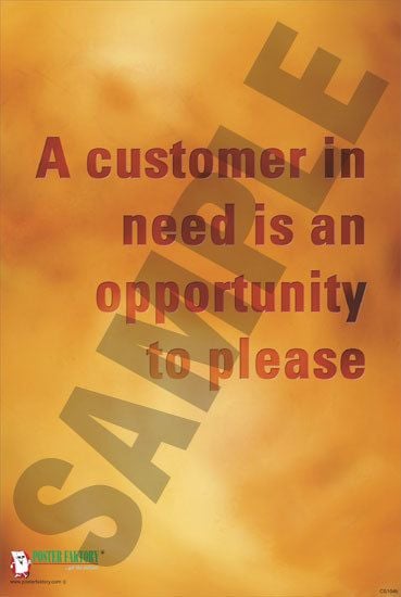 Customer Service Posters