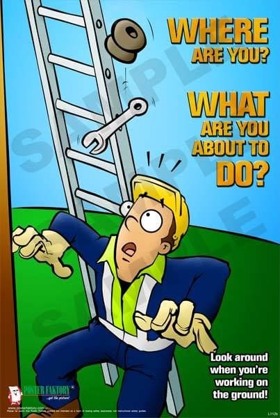 Ladder Safety Posters