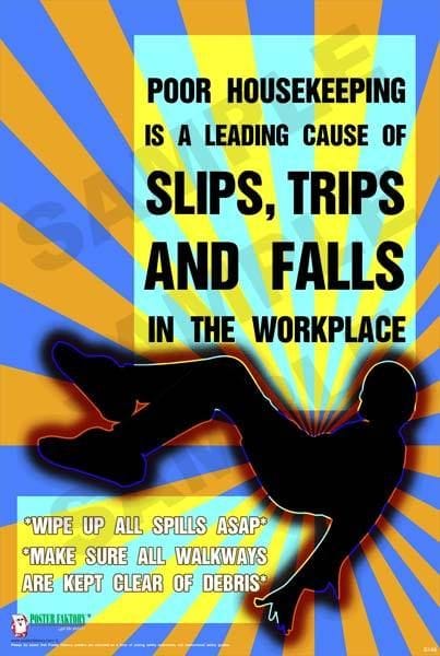 Slips, Trips & Falls Safety Posters