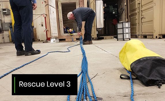 Confined space training level 3