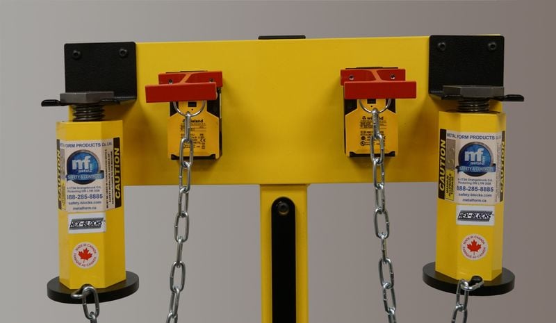 Safety Ram Block Rack | Safety Ram Blocks