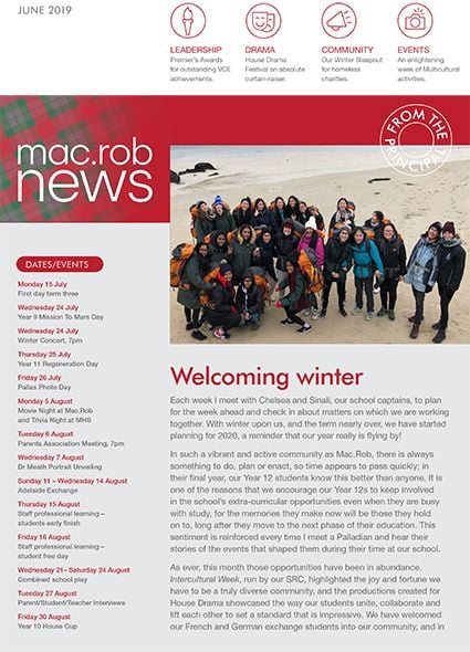 Newsletter June Newsletter June