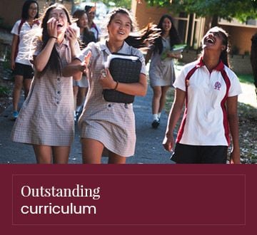 Outstanding curriculum