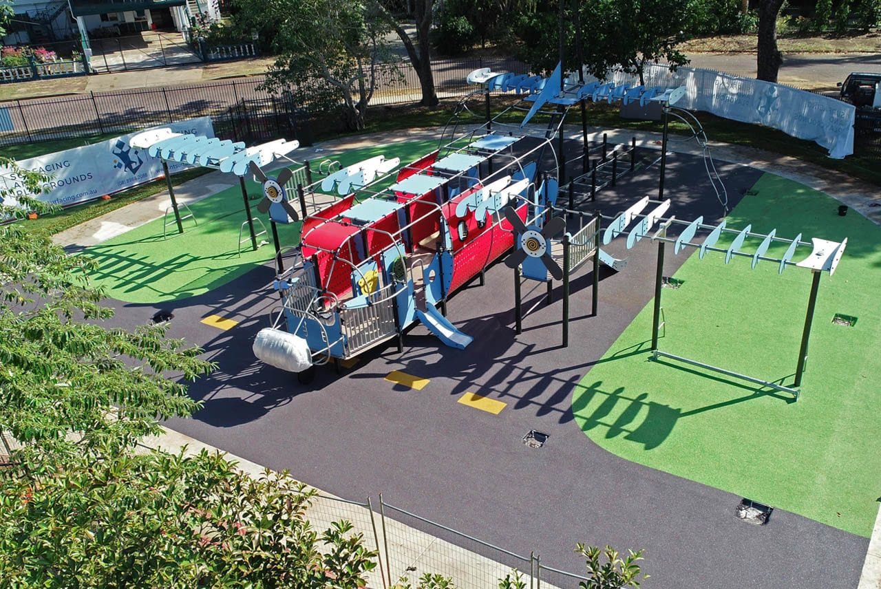 Nemarluk School Playground by NT Sports and Playground Surfacing