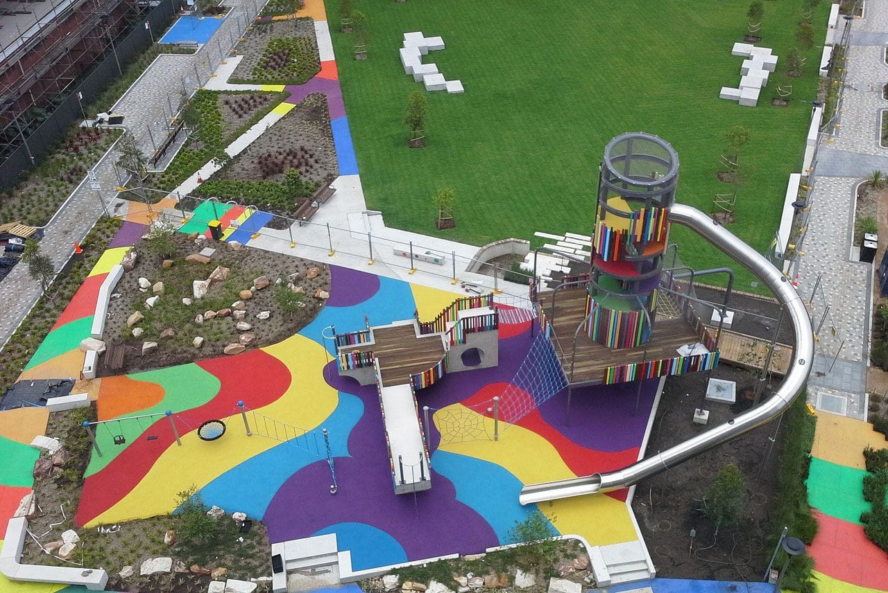 Wulaba Park by Synthetic Grass & Rubber Surfaces
