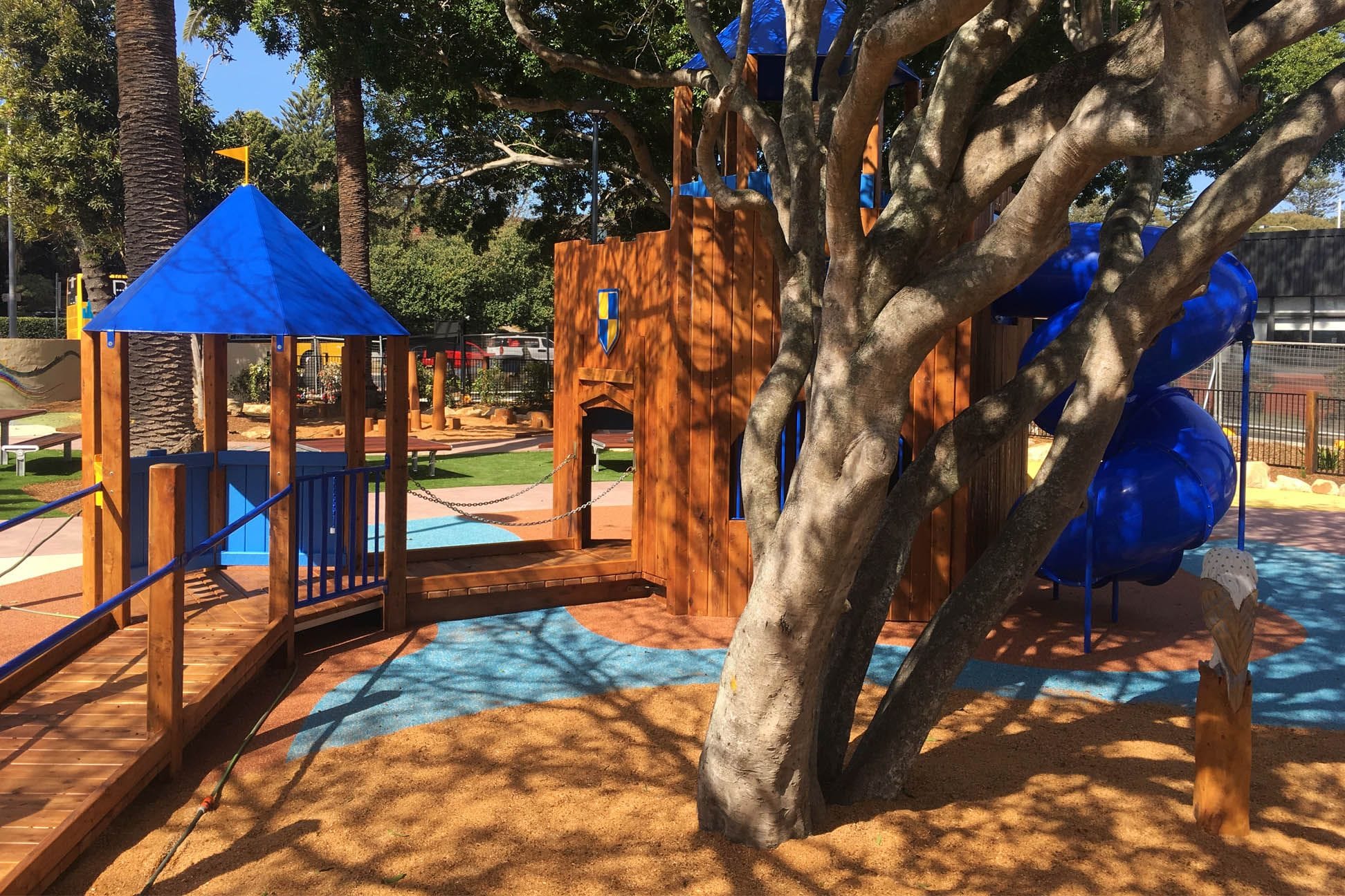 Narrabeen Tram Shed Playground by Wetpour