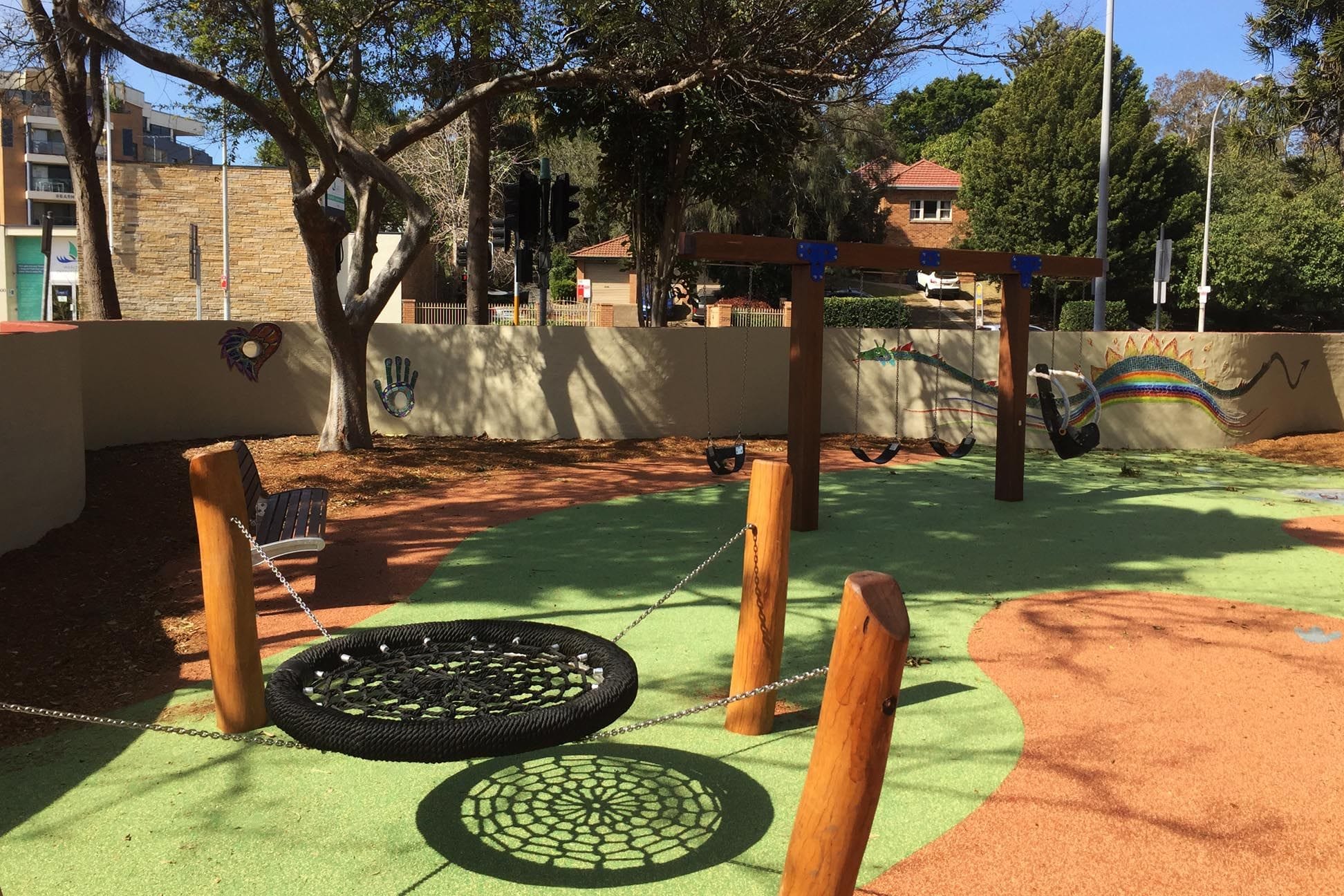 Narrabeen Tram Shed Playground by Wetpour
