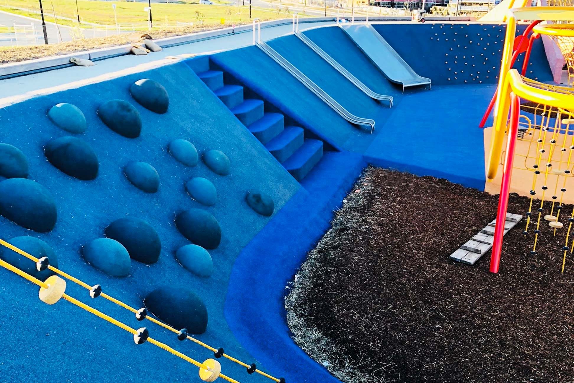 Playground in Taylor, ACT by Bruces Playgrounds