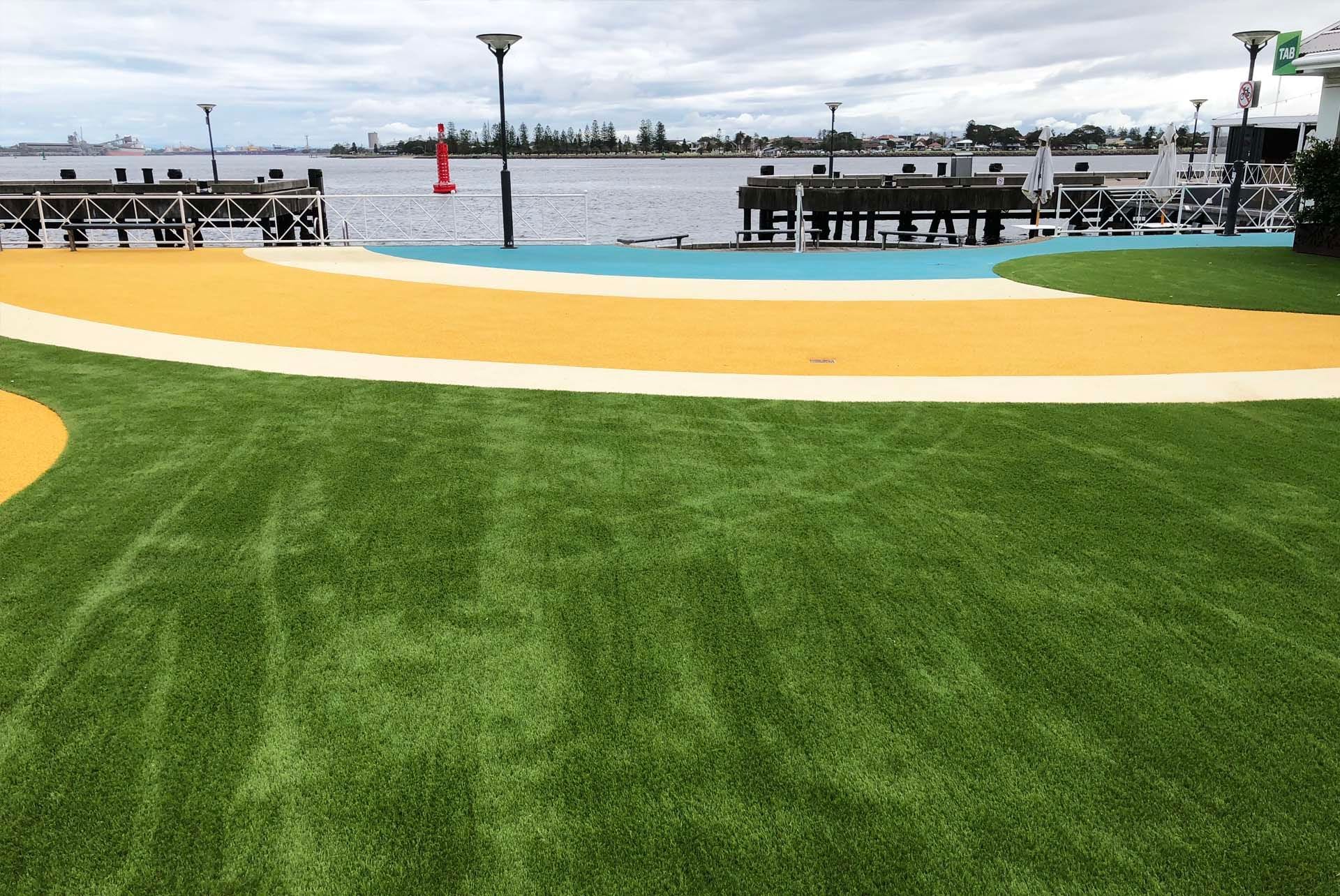 Newcastle Queens Wharf Pocket Park by Complete Playgrounds