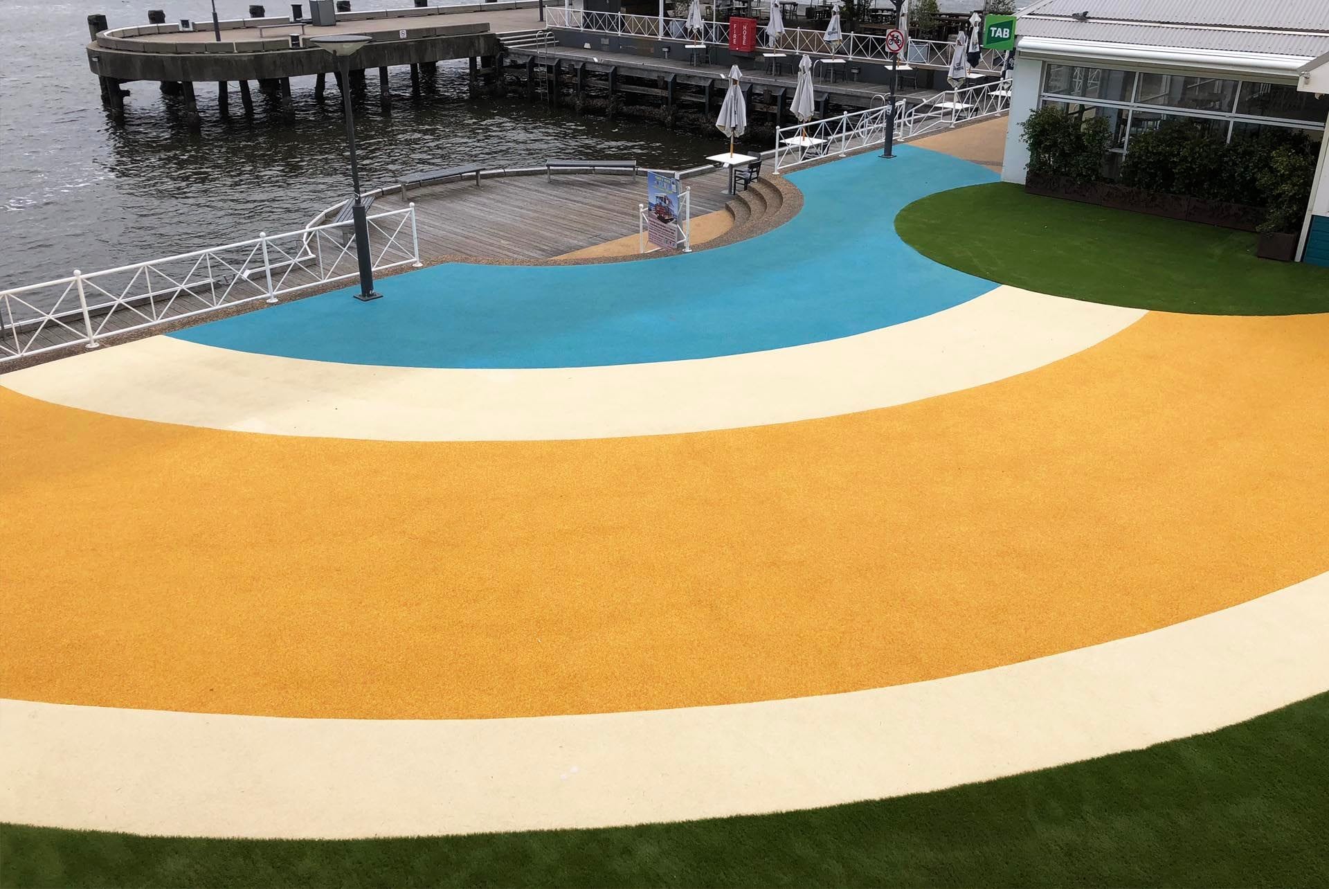 Newcastle Queens Wharf Pocket Park by Complete Playgrounds