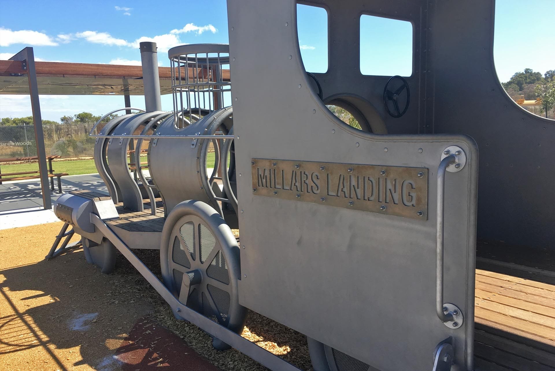 Millars Landing by Perth Playground and Rubber