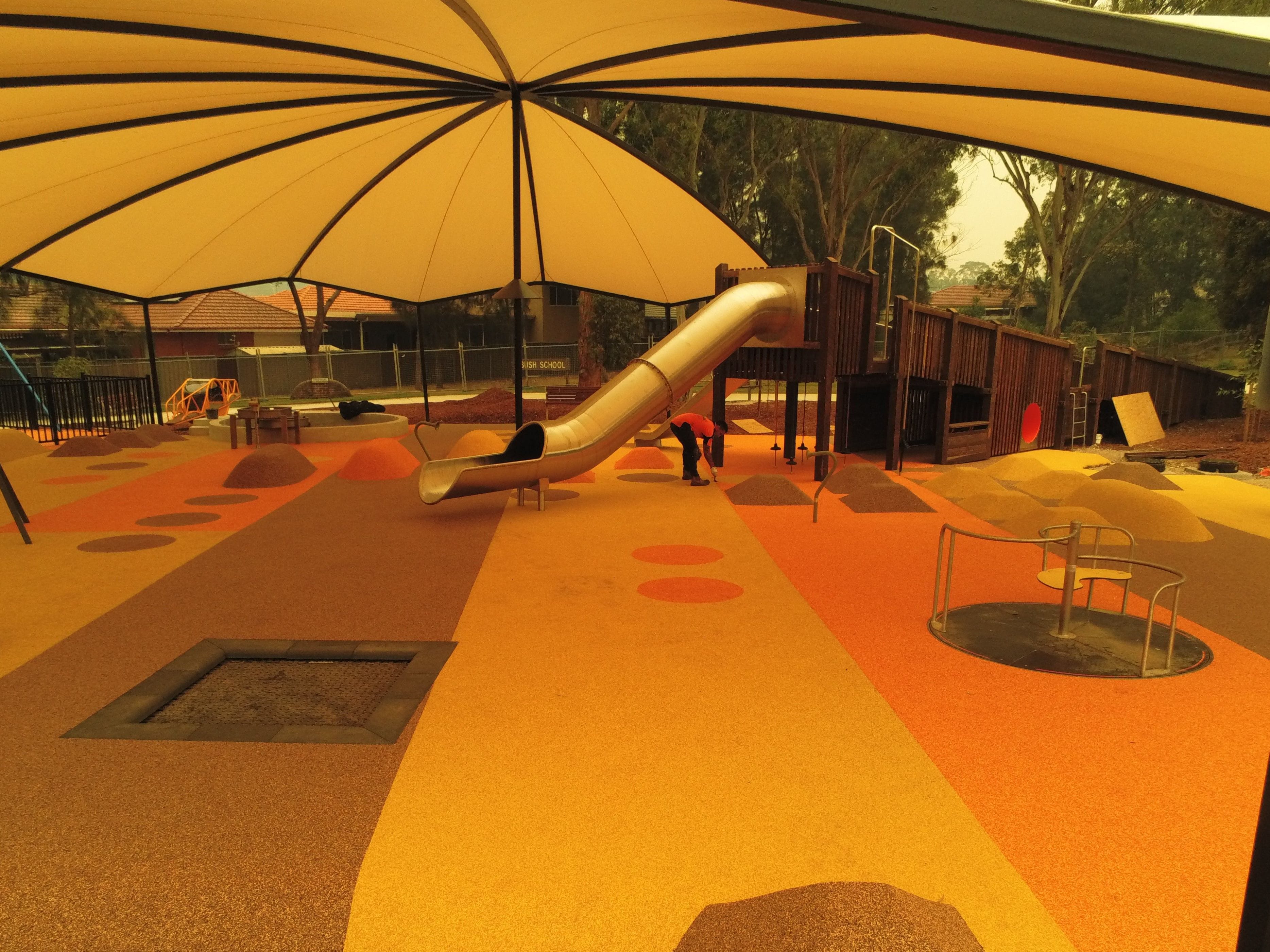 Synthatech Australia - Central Gardens All Ability Playground