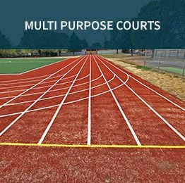 Multipurpose Courts | Synthetic Grass & Rubber Surfaces