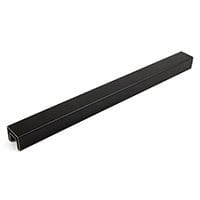 21 by 25 millimetre matte black flat top-rail