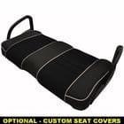 Full Custom Seat Covers available in a variety of designs and colours !
(Part No: CUSTOM.SEAT )