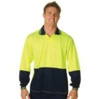 HiVis Food Industry L/Sleeve Polo 