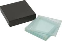 Frosted Glass Coaster Set
