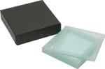 Frosted Glass Coaster Set