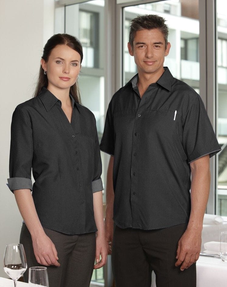 Ladies 3/4 Sleeve Contrast Oasis Shirt