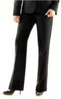 Ladies Relaxed Fit Pinstripe Pant