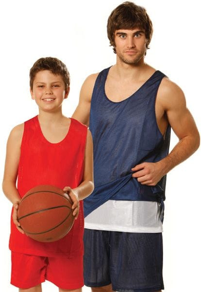 Kids Reversable Basketball Singlet