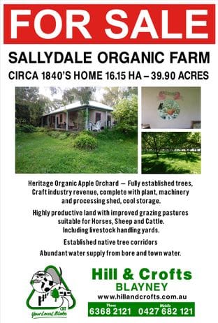 Sallydale Organic Farm