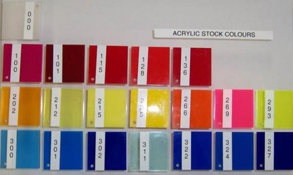 Acrylic Stock Colours 01