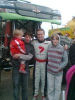 Grant, Jayde , Nicholas & Lachlan at the Monster Trucks at Ballarat !