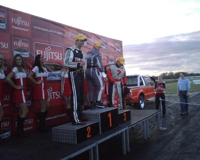 Coming 3rd at QLD Raceway July 08 - an awesome feeling!