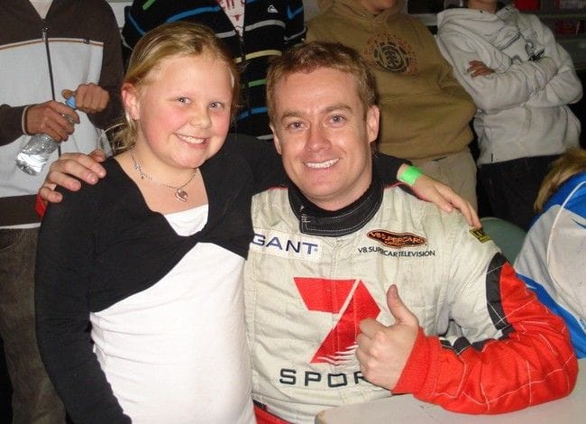 Me with Tori Ryan at Monster Trucks, July 2008